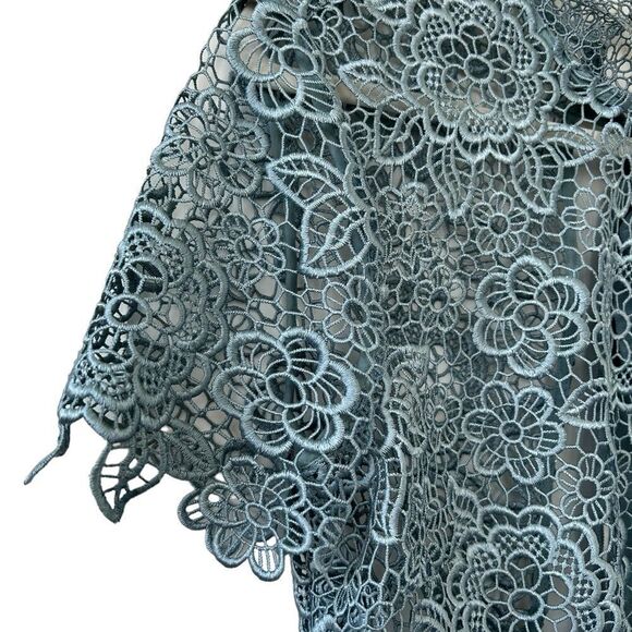 Self Portrait Lace Open Back Top - Picture 2 of 7